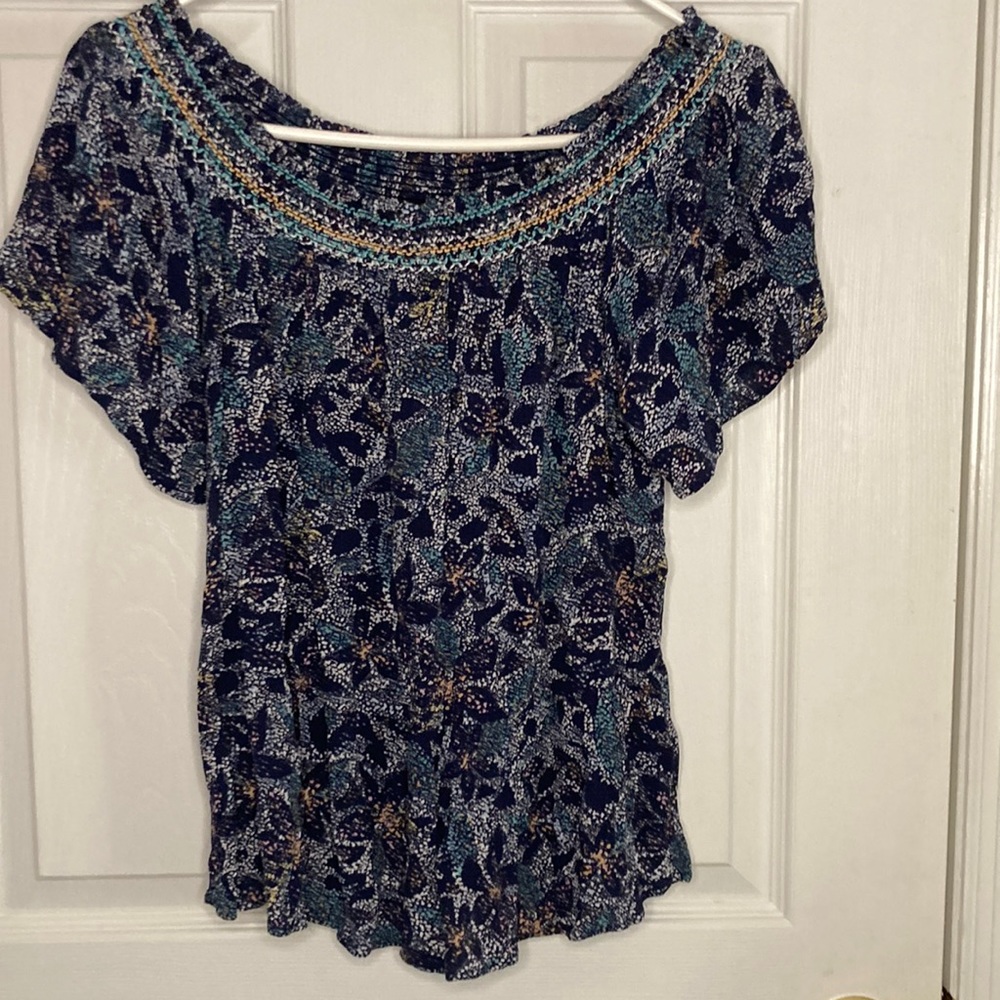 Off the shoulder blouse